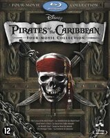 Blu-Ray Pirates Of The Caribbean Four Movie Collectors edition